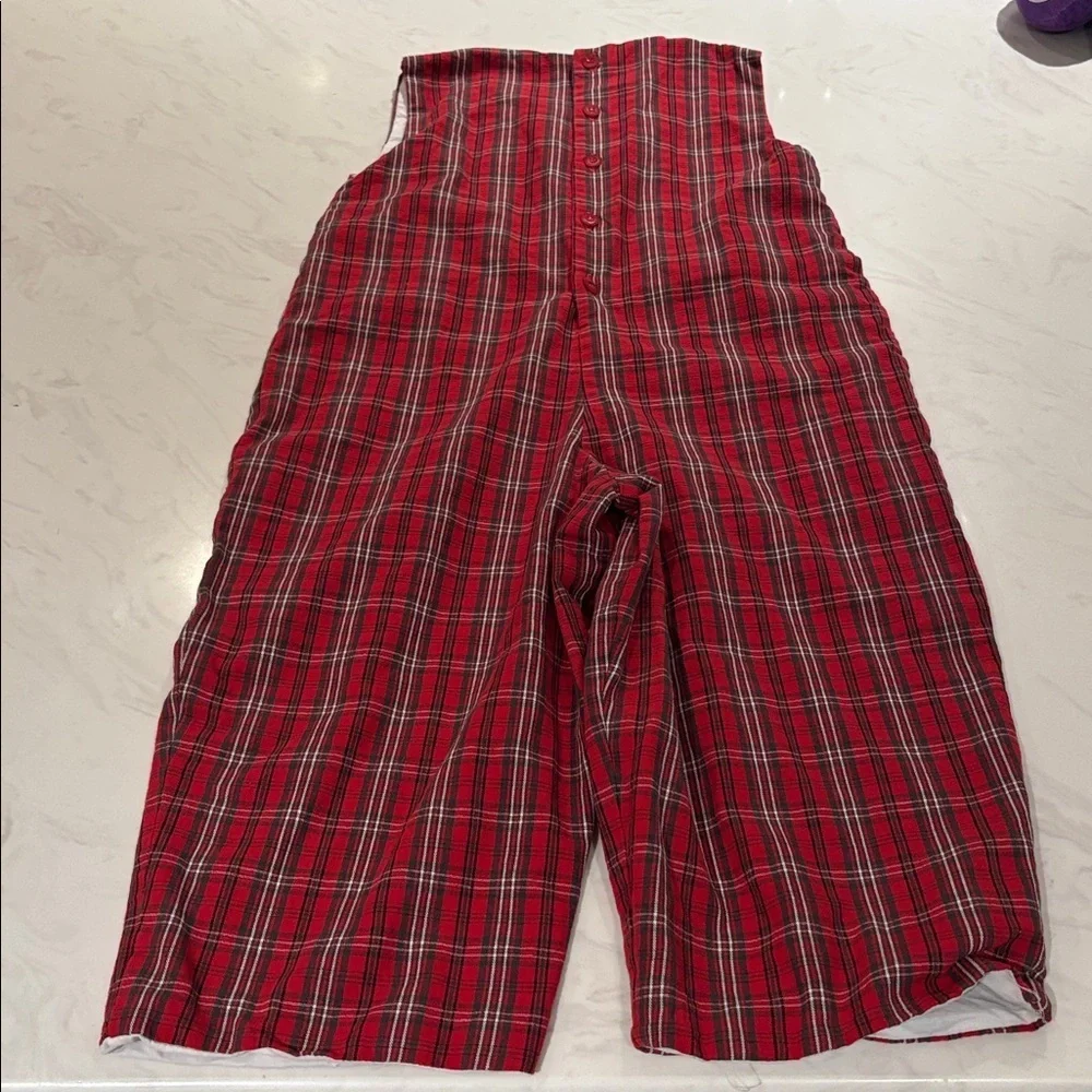 Stratsburg Gingerbread Man Plaid Jumper